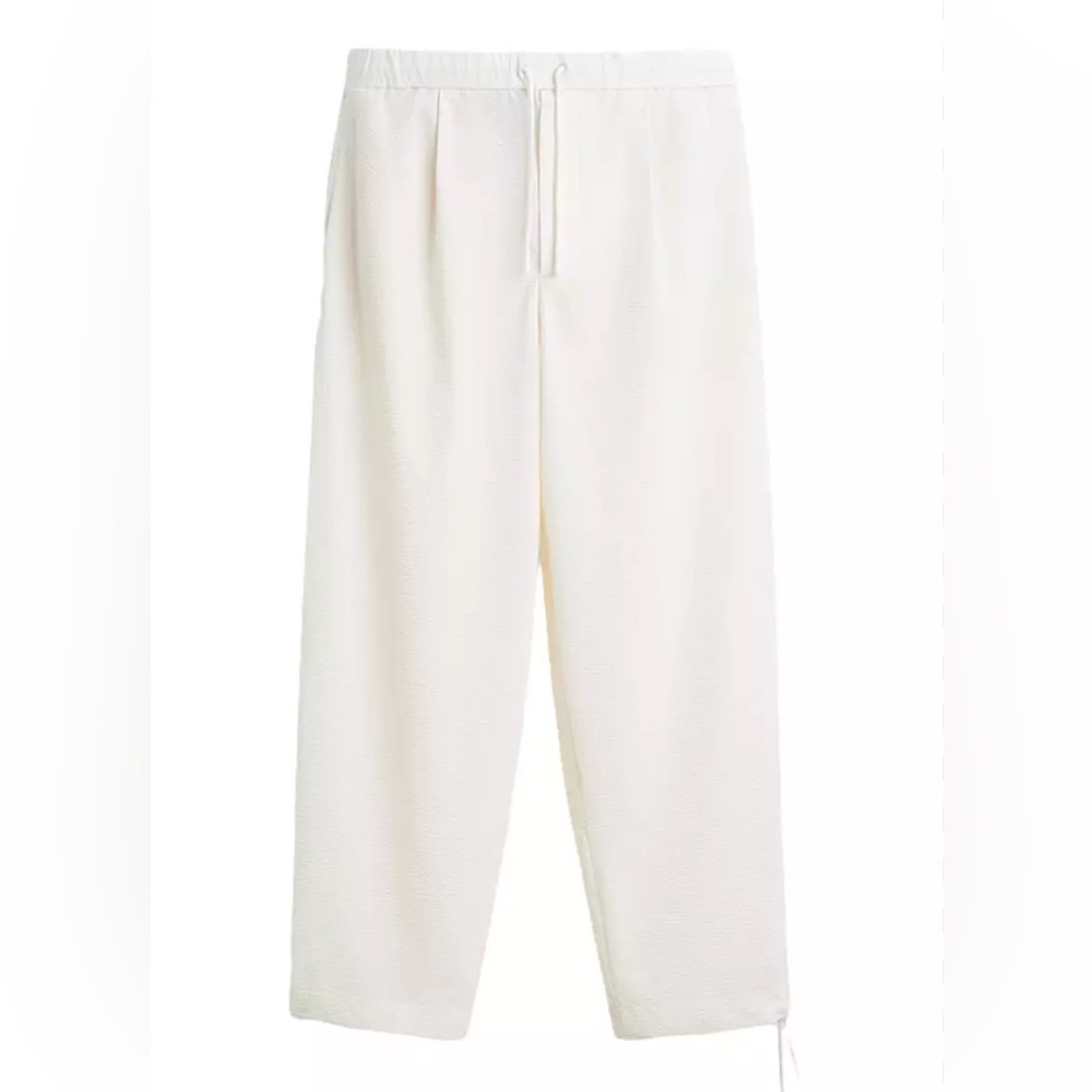 Zara White Sweatpants
